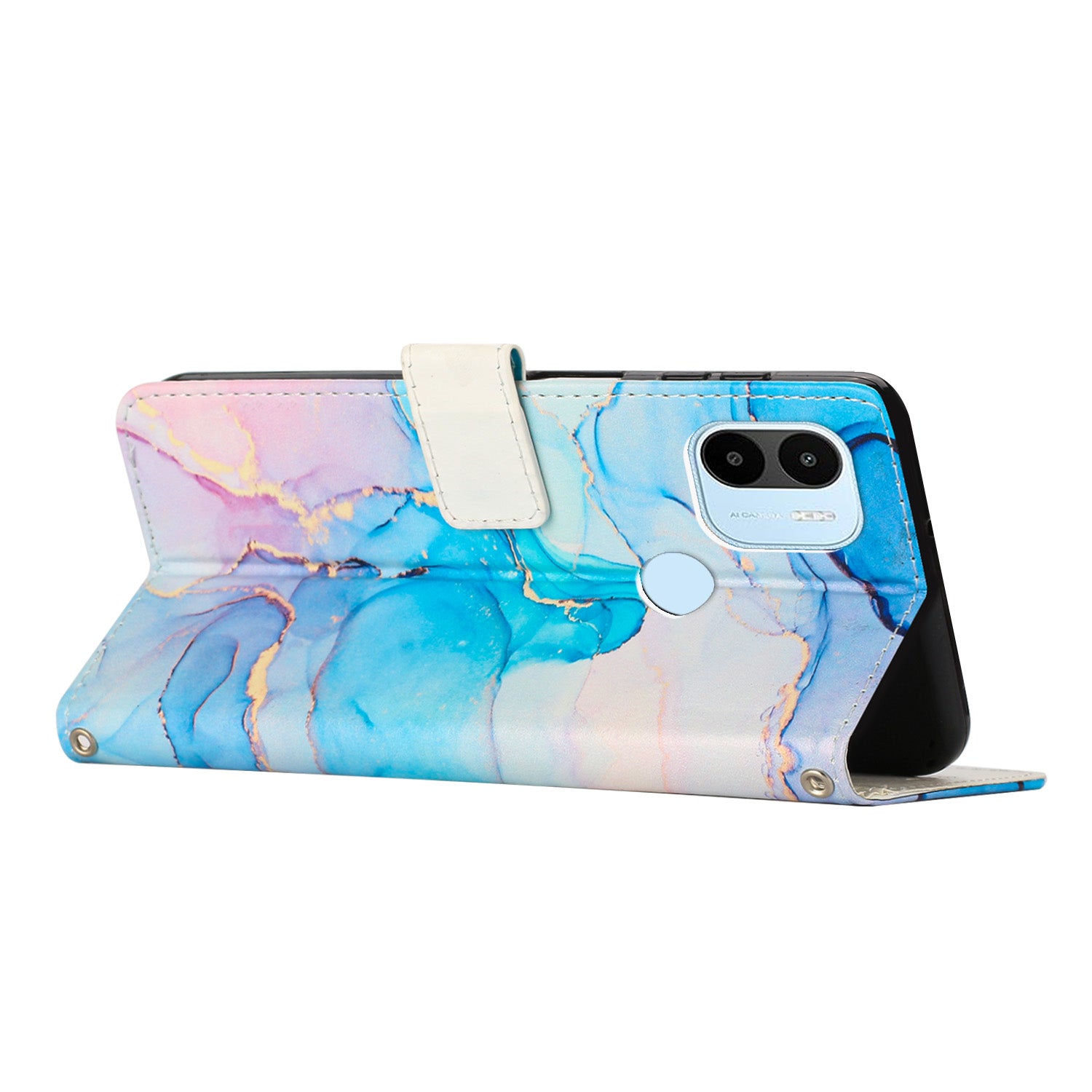 For Xiaomi Redmi A1 4G A2 4G Poco C50 4G Leather Phone Case Marble Pattern Printing Wallet Phone Stand Cover with Strap For Xiaomi Redmi A1 4G A2 4G Poco C50 4G Leather Phone Case Marble Pattern Printing Wallet Phone Stand Cover with Strap